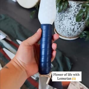 14" Flower of Life Sword w/Lemurian